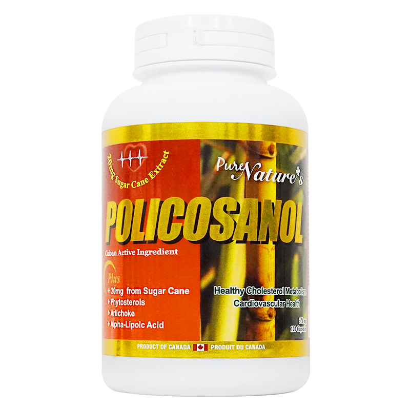 Policosanol | Sugar Cane Extract | 20mg - PNC Pure Natures Canada